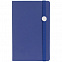 Блокнот Shall Round, синий с логотипом в Ставрополе заказать по выгодной цене в кибермаркете AvroraStore