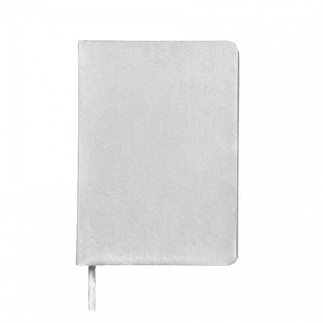 Ежедневник недатированный Duncan, А5,  белый, белый блок с логотипом в Ставрополе заказать по выгодной цене в кибермаркете AvroraStore
