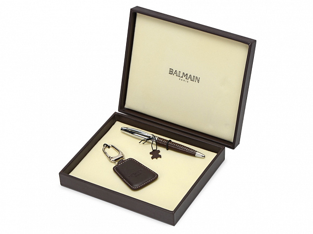 Подарочный набор Millau: ручка щариковая, брелок с логотипом в Ставрополе заказать по выгодной цене в кибермаркете AvroraStore