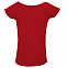 Футболка женская MARYLIN, красная с логотипом в Ставрополе заказать по выгодной цене в кибермаркете AvroraStore