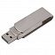 USB flash-карта SWING METAL (16Гб), серебристая, 5,3х1,7х0,9 см, металл с логотипом в Ставрополе заказать по выгодной цене в кибермаркете AvroraStore