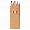 агаНабор цветных карандашей мини TINY,6 цветов с логотипом в Ставрополе заказать по выгодной цене в кибермаркете AvroraStore