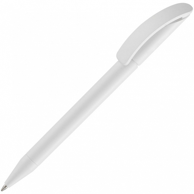 Ручка шариковая Prodir DS3 TMM, белая матовая с логотипом в Ставрополе заказать по выгодной цене в кибермаркете AvroraStore