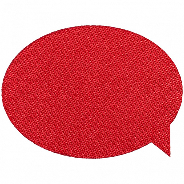 Наклейка тканевая Lunga Bubble, M, красная с логотипом в Ставрополе заказать по выгодной цене в кибермаркете AvroraStore