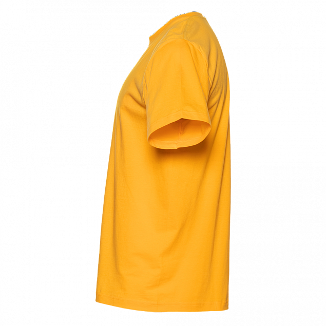 Футболка унисекс без бокового шва STAN хлопок 160, 02 Жёлтый с логотипом в Ставрополе заказать по выгодной цене в кибермаркете AvroraStore