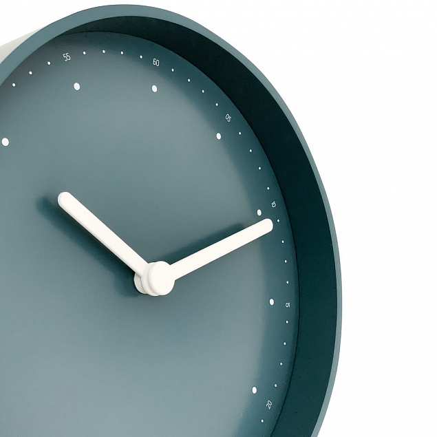 Часы настенные Waldo, темно-синие с логотипом в Ставрополе заказать по выгодной цене в кибермаркете AvroraStore