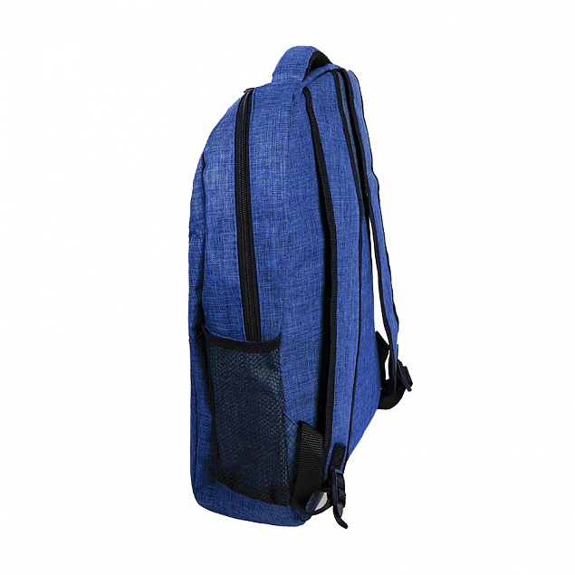 Рюкзак VERBEL, темно-синий, полиэстер 600D с логотипом в Ставрополе заказать по выгодной цене в кибермаркете AvroraStore