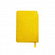 Ежедневник недатированный SALLY, A6, желтый, кремовый блок с логотипом в Ставрополе заказать по выгодной цене в кибермаркете AvroraStore