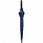 Зонт-трость Fiber Move AC, темно-синий с серым с логотипом в Ставрополе заказать по выгодной цене в кибермаркете AvroraStore