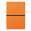 Блокнот формата A5, оранжевый с логотипом в Ставрополе заказать по выгодной цене в кибермаркете AvroraStore