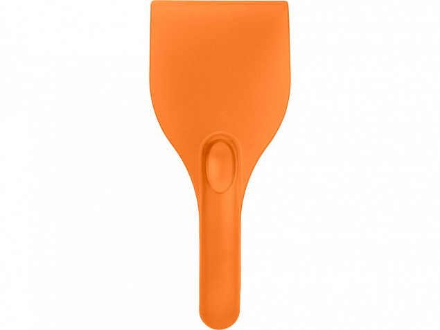 Скребок для льда Chilly 2.0 из переработанного ПЭТ, оранжевый с логотипом в Ставрополе заказать по выгодной цене в кибермаркете AvroraStore