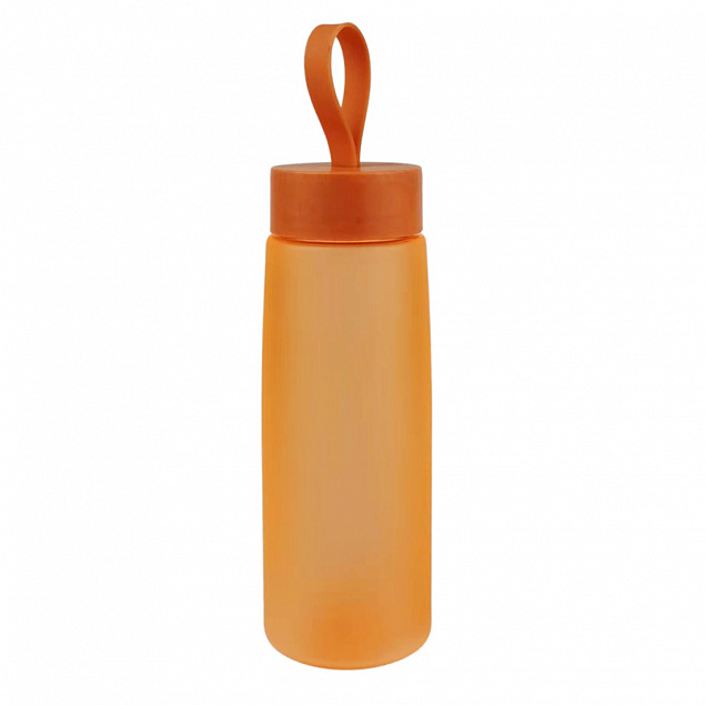 Бутылка для воды Flappy - Оранжевый OO с логотипом в Ставрополе заказать по выгодной цене в кибермаркете AvroraStore