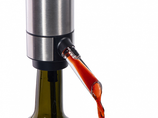 Электрический аэратор-диспенсер для вина «Wine delight» с логотипом в Ставрополе заказать по выгодной цене в кибермаркете AvroraStore