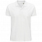 Рубашка поло мужская Planet Men, белая с логотипом в Ставрополе заказать по выгодной цене в кибермаркете AvroraStore