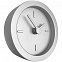 Часы настольные Bronco Sparky, серебристые с логотипом в Ставрополе заказать по выгодной цене в кибермаркете AvroraStore