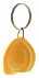 Брелок каска, желтый с логотипом в Ставрополе заказать по выгодной цене в кибермаркете AvroraStore