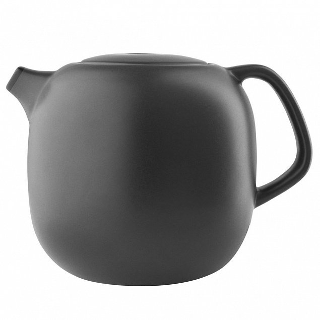 Чайник заварочный Nordic Kitchen, черный с логотипом в Ставрополе заказать по выгодной цене в кибермаркете AvroraStore