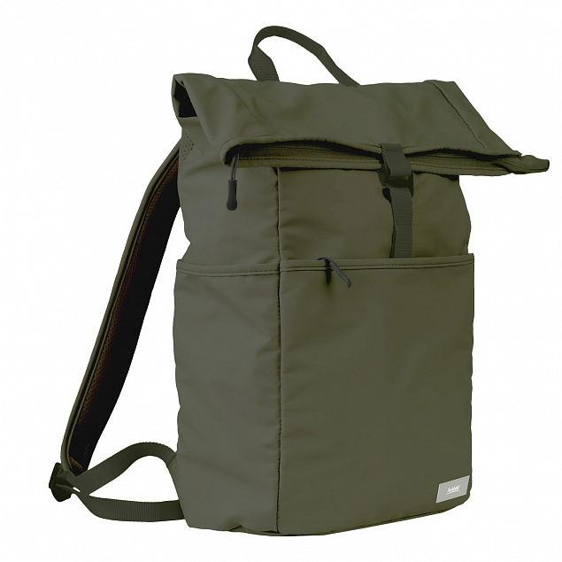 Рюкзак Boston, зеленый/серый с логотипом в Ставрополе заказать по выгодной цене в кибермаркете AvroraStore