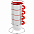 Набор кружек Inset с подставкой, красный с логотипом в Ставрополе заказать по выгодной цене в кибермаркете AvroraStore