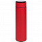 Смарт-бутылка с заменяемой батарейкой Long Therm Soft Touch, красная с логотипом в Ставрополе заказать по выгодной цене в кибермаркете AvroraStore