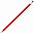 Карандаш простой Triangle с ластиком, красный с логотипом в Ставрополе заказать по выгодной цене в кибермаркете AvroraStore