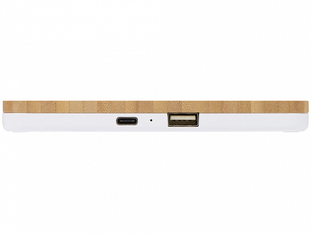 Беспроводное зарядное устройство-органайзер из бамбука Timber с логотипом в Ставрополе заказать по выгодной цене в кибермаркете AvroraStore
