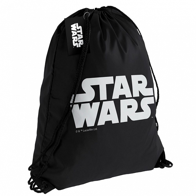 Рюкзак Star Wars, черный с логотипом в Ставрополе заказать по выгодной цене в кибермаркете AvroraStore