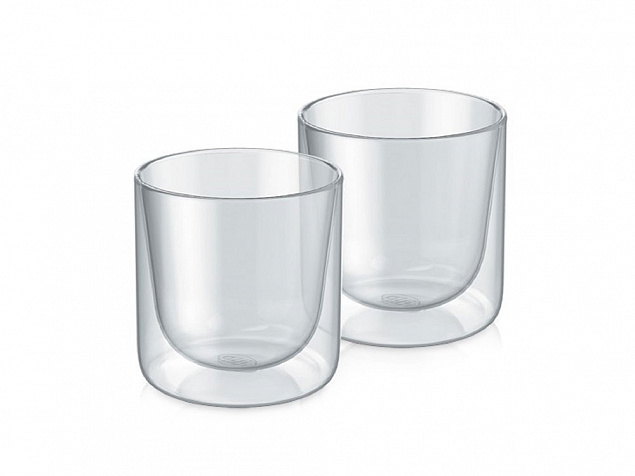 Набор стаканов из двойного стекла ALFI, 200мл с логотипом в Ставрополе заказать по выгодной цене в кибермаркете AvroraStore