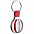 Брелок Stalker ver.3, красный с логотипом в Ставрополе заказать по выгодной цене в кибермаркете AvroraStore