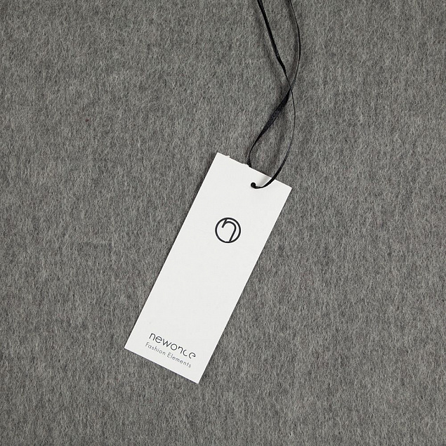 Шарф Noble, серый с логотипом в Ставрополе заказать по выгодной цене в кибермаркете AvroraStore