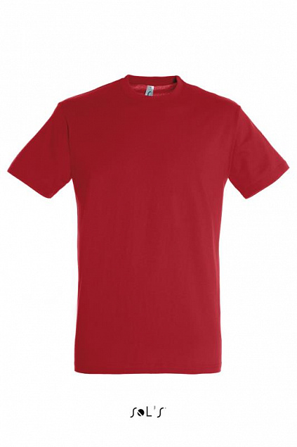 Фуфайка (футболка) REGENT мужская,Красный 3XL с логотипом в Ставрополе заказать по выгодной цене в кибермаркете AvroraStore