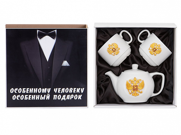 Чайный набор Россия с логотипом в Ставрополе заказать по выгодной цене в кибермаркете AvroraStore