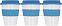 Стакан с крышкой из силикона с логотипом в Ставрополе заказать по выгодной цене в кибермаркете AvroraStore