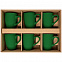Набор кружек Good Morning c покрытием софт-тач, зеленый с логотипом в Ставрополе заказать по выгодной цене в кибермаркете AvroraStore