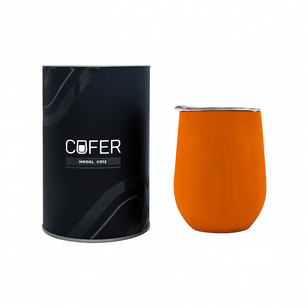 Набор Cofer Tube софт-тач CO12s black, оранжевый с логотипом в Ставрополе заказать по выгодной цене в кибермаркете AvroraStore