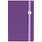 Блокнот Shall Round, фиолетовый с логотипом в Ставрополе заказать по выгодной цене в кибермаркете AvroraStore
