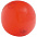 Надувной пляжный мяч Sun and Fun, полупрозрачный красный с логотипом в Ставрополе заказать по выгодной цене в кибермаркете AvroraStore