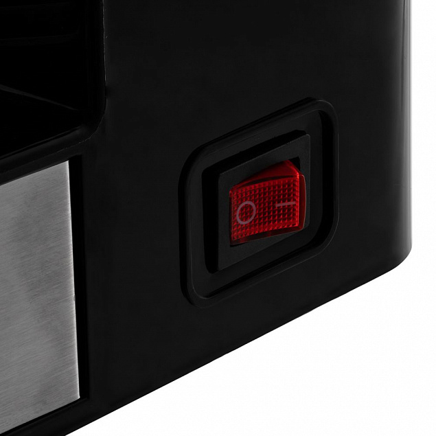 Электрическая кофеварка DayDriver, черно-серебристая с логотипом в Ставрополе заказать по выгодной цене в кибермаркете AvroraStore