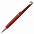 Ручка шариковая Glide, красная с логотипом в Ставрополе заказать по выгодной цене в кибермаркете AvroraStore