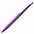 Ручка шариковая Pin Soft Touch, фиолетовая с логотипом в Ставрополе заказать по выгодной цене в кибермаркете AvroraStore