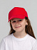 Бейсболка детская Standard Kids, красная с логотипом в Ставрополе заказать по выгодной цене в кибермаркете AvroraStore