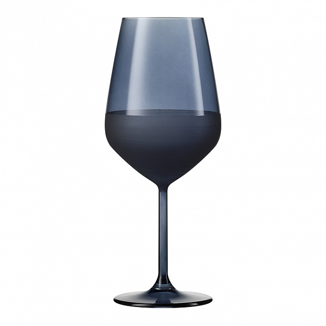 Бокал для вина, Sapphire, 490 ml, синий с логотипом в Ставрополе заказать по выгодной цене в кибермаркете AvroraStore
