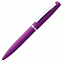 Ручка шариковая Bolt Soft Touch, фиолетовая с логотипом в Ставрополе заказать по выгодной цене в кибермаркете AvroraStore