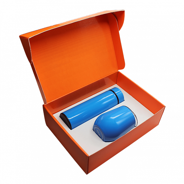 Набор Hot Box C W, голубой с логотипом в Ставрополе заказать по выгодной цене в кибермаркете AvroraStore