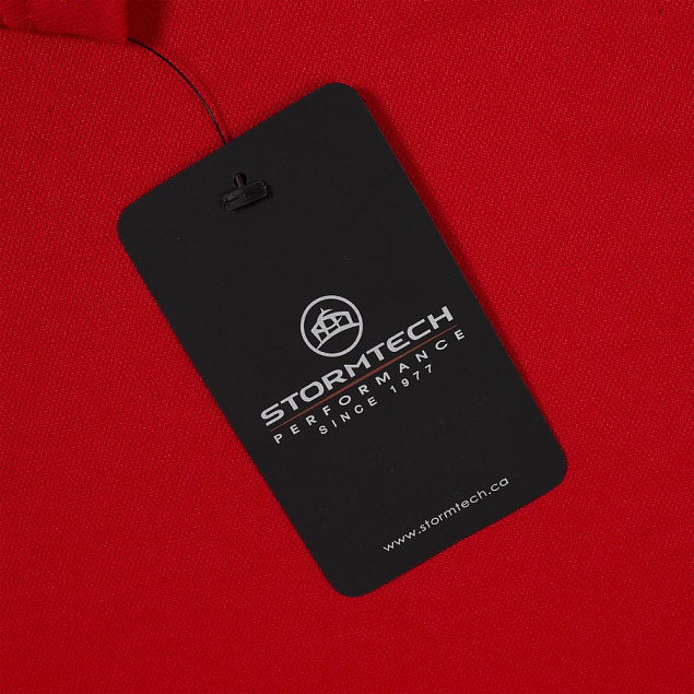Рубашка поло мужская Eclipse H2X-Dry, красная с логотипом в Ставрополе заказать по выгодной цене в кибермаркете AvroraStore
