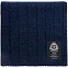Плед Grasse, синий с логотипом в Ставрополе заказать по выгодной цене в кибермаркете AvroraStore