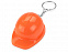 Брелок-открывалка Каска, оранжевый с логотипом в Ставрополе заказать по выгодной цене в кибермаркете AvroraStore