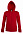Толстовка женская на молнии с капюшоном Seven Women 290, красная с логотипом в Ставрополе заказать по выгодной цене в кибермаркете AvroraStore