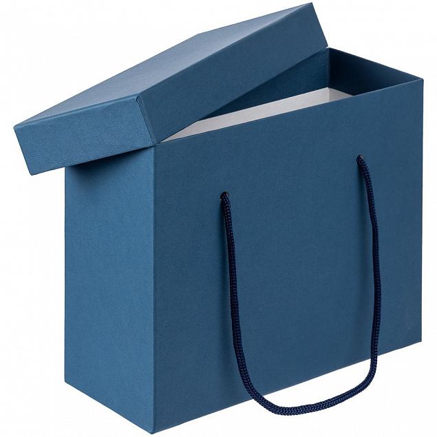 Коробка Handgrip, малая, синяя с логотипом в Ставрополе заказать по выгодной цене в кибермаркете AvroraStore