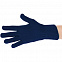 Перчатки Urban Flow, темно-синий меланж с логотипом в Ставрополе заказать по выгодной цене в кибермаркете AvroraStore